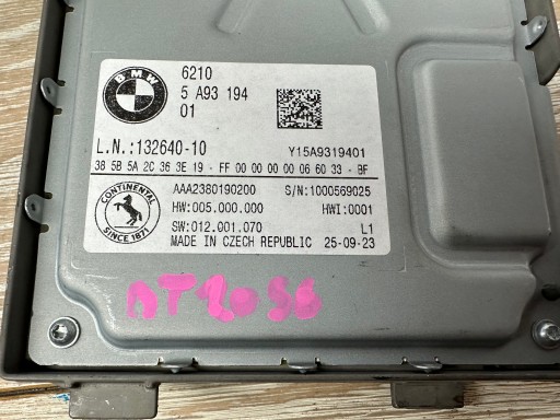 BMW G20 G21 X5 G05 LCI G22 G60 G61 module control unit of the dial KOMBI 5A93194