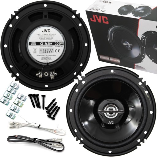 J620X - Автомобильные колонки JVC CS-J620X 300 Вт 16,5 см