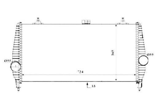30194 - ІНТЕРКУЛЕР NRF CITROEN C5 II 2.2 HDI (RC_)