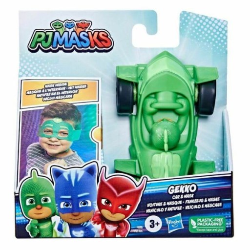 PJ MASKS PYŽAMO AUTO + MASKA GEKKO