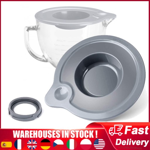 Для KitchenAid K5GB 5-квартовый миксер стеклянная чаша uc