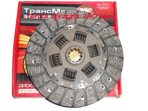 417 - Диск зчеплення УАЗ 240мм