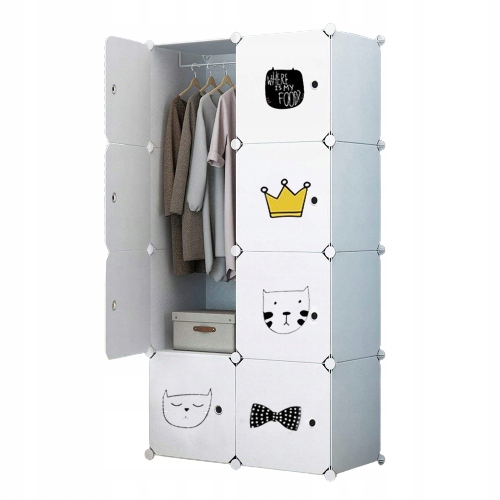 Шафа Rexo 74 х 147 х 47 см білий