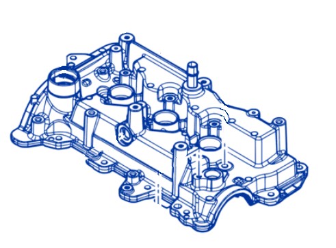 Кришка клапана 1.0 TCe 132657536R