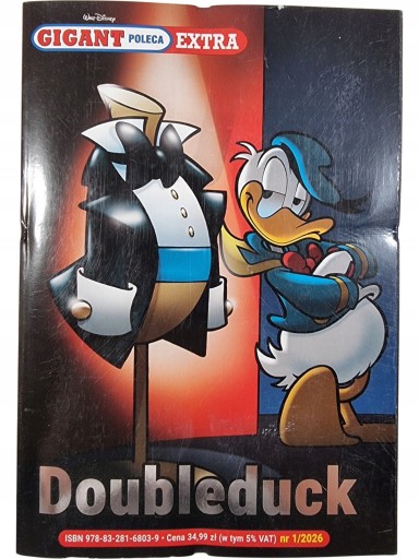 Zdjęcie egzemplarza: Doubleduck / Gigant Poleca Extra / Komiks nr 1/2026