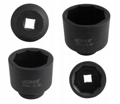 НАБОР УДАРНЫХ НАСАДОК 8-УГЛОВАЯ СТУПИЦА SCANIA ПЕРЕДНЯЯ/ЗАДНЯЯ