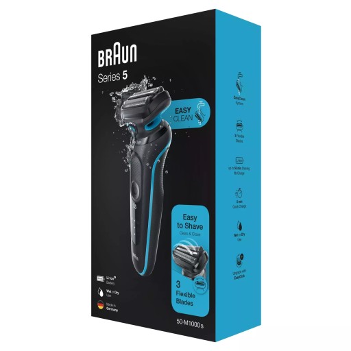 Braun  5 51-B1000s Blue