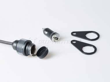 ГНІЗДО ПРИКУРЮВАЧА USB З ТРИМАЧЕМ SW-MOTECH