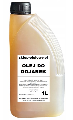 Olej do dojarek 1L