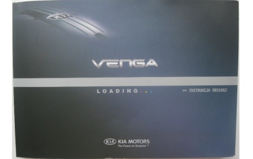 KIA VENGA 2009-2014 книга по эксплуатации RU оригинал