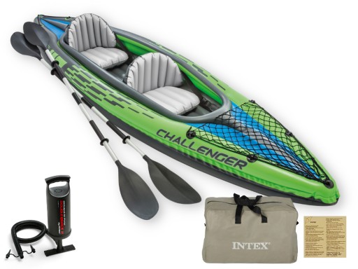 Intex 68306 каяк 351 см 2 місця
