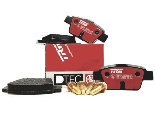 TRW ГАЛЬМІВНІ КОЛОДКИ DTEC ЗАДНІ GDB1485DTE