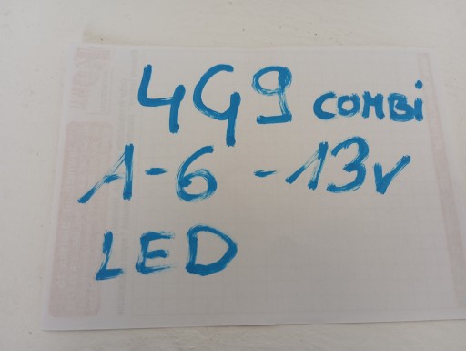 light Audi A6 4G9 4G9954095B 4G9945096B rear part rear KOMBI LED