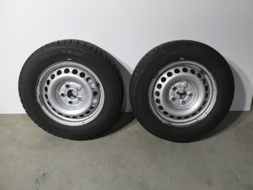 2X wheels discs tyres 7H0601027D VW T5 T6 215/65/R16C 2018R