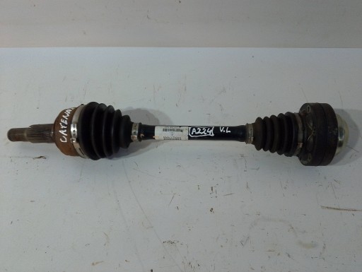 Porsche Cayenne 4,8 T 7P5 semi-axis front left 7P5407271A (A224)
