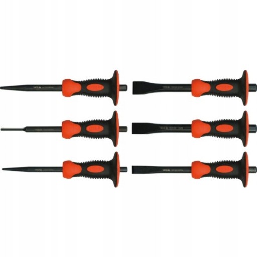 YATO НАБІР РІЗАКІВ І ПЕРФОРАТОРІВ 6EL YT-4710