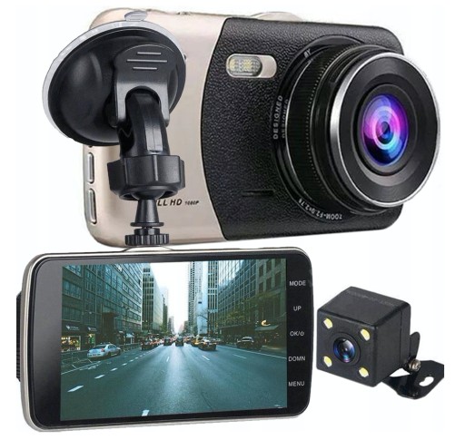 АВТОМОБИЛЬНАЯ КАМЕРА ВИДЕОРЕГИСТРАТОР ПЕРЕДНЯЯ ЗАДНЯЯ RU