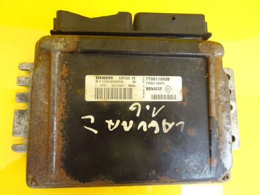 Компьютер двигателя renault laguna i 1.6 7700110938 / s110030002 nr1805