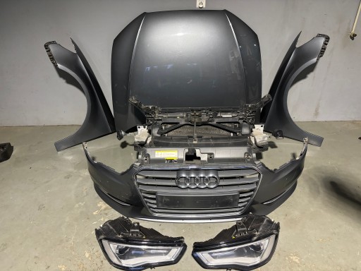 ПЕРЕДНИЙ БАМПЕР РЕМЕНЬ КАПОТА КСЕНОНОВЫЙ AUDI A3 8V SPORTBACK LX7R