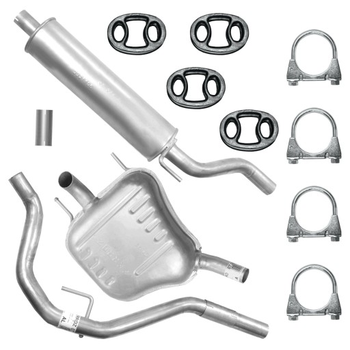 Глушитель комплект Opel Vectra C 1.6 1.8 седан HTB резина