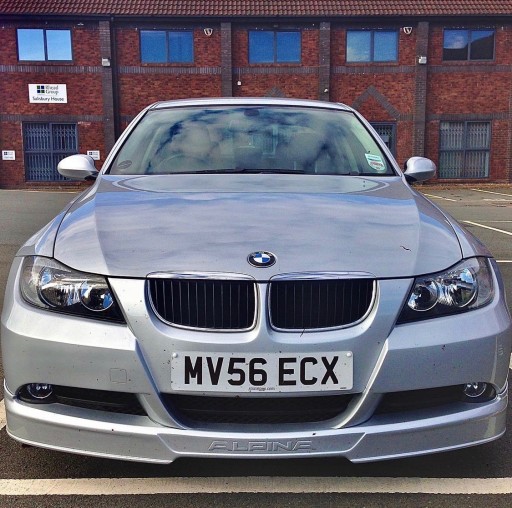 ЮБКА БАМПЕРА BMW E90 E91 ЮБКА ПЕРЕДНЯЯ ALPINA НОВАЯ НАКЛАДКА