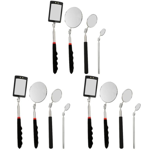 ДЗЕРКАЛА АВТОМОБІЛЬНІ ДЗЕРКАЛА РУЧНОГО ОГЛЯДУ 12 ШТ