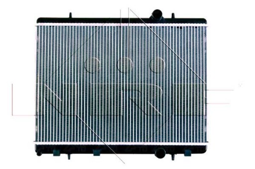 53112 - Кулер для воды nrf citroen berlingo 1.6 hdi 75 (mf