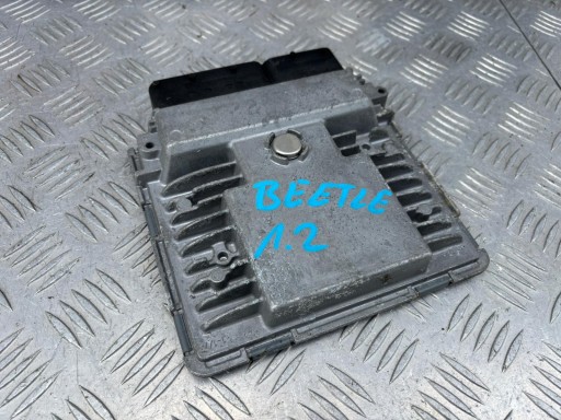 Контроллер компьютера двигателя vw new beetle 5c0 1.2 tsi 03f906070jd