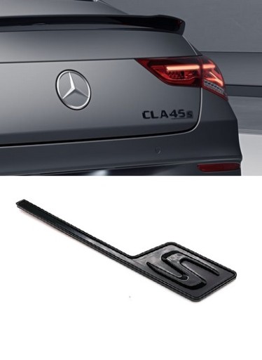 MERCEDES AMG S ЕМБЛЕМА ЛЮКА ЧОРНИЙ ПІСЛЯ 2019