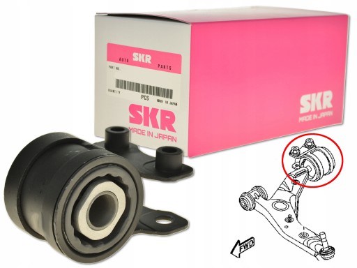 B32H-34-350-BIG-SKR - MAZDA3 BK І 03-08 ВТУЛКА ВАЖЕЛЯ УПРАВЛІННЯ СПЕРЕДУ І ЗЗАДУ