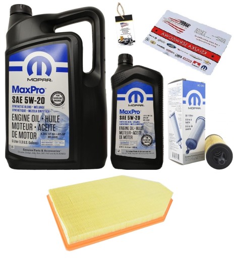 MOPAR 5W20 + ФИЛЬТРЫ DODGE CHARGER 3.6 14-20
