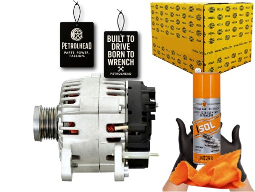 HEL8EL 015 - Генератор 12v vag hella #petrolhead pro+ kit4