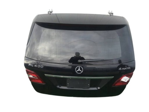 MERCEDES W166 ML ЗАДНЯЯ КРЫШКА БАГАЖНИКА ЧЕРНАЯ 197