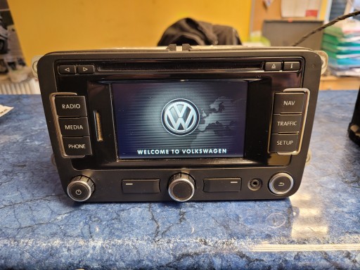 VW GOLF 6 TOURAN PASSAT РАДИО NAVI КОД 3C0035279G