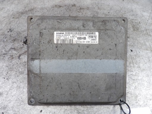 Ford Fiesta MK5 computer, control unit 4S61-12A650-SB S120977015 6BHB