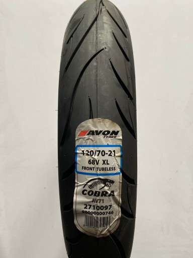 ШИНИ AVON COBRA AV71 120/70/21 ПЕРЕДНІ