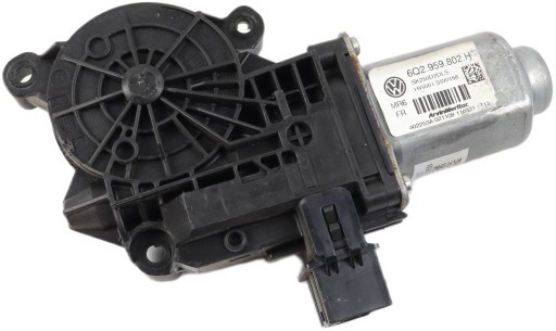 Электродвигатель стеклоподъемника левый передний 6q2959802h 6q2.959.802.h skoda