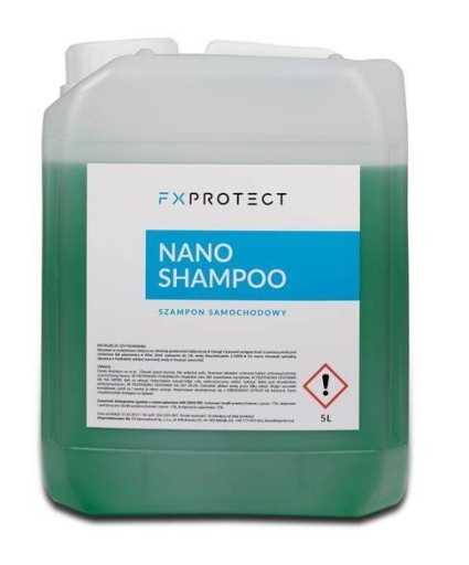 FX PROTECT Nano Shampoo 5L доглядає за покриттям
