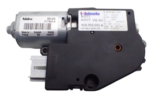 /P10/27 - AUDI A6 C7 двигатель люка 4G8959591A