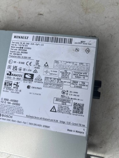 RADIO Navigation Module RENAULT ARKANA 259153359R