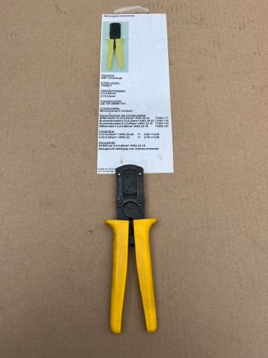 Инструмент для обжима разъемов AMP - TE CONNECTIVITY 734202-1