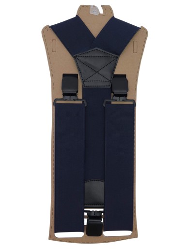 Широкие мужские подтяжки темно-синего цвета к брюкам Т16.: купить сдоставкой из Европы на AuAu.market - (10735520402)