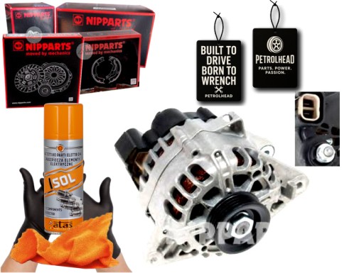 NIPN5110324#ECS-PCP+K - Генератор переменного тока 12 в hyundai accent elantra getz matrix # petrolhead pro+ kit4