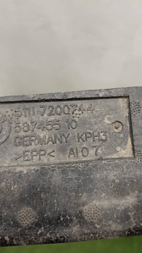 BMW 5GT F07 ABSORBER Absorbeur de choc Pare choc Avant Avant 7200744