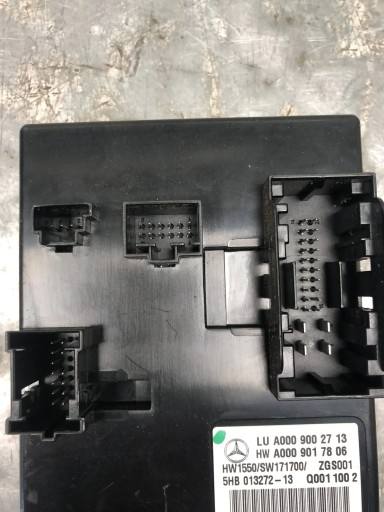 module control unit KOMFORTU MERCEDES S-KLASA W222 AMG A0009002713