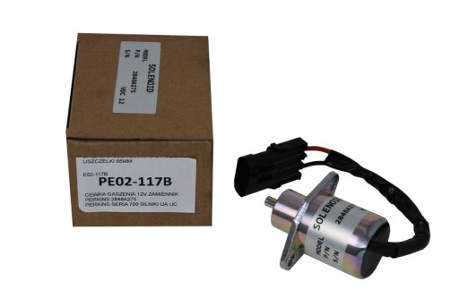 PE02-117B - КАТУШКА ТУШЕНИЯ 12V ЗАМЕНА PERKINS 2848A275