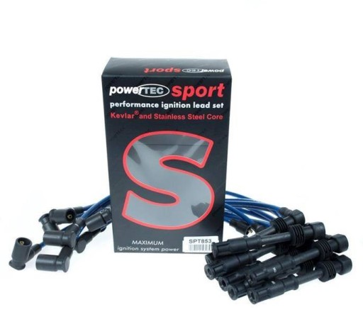 PT-IL-068-R - Кабели зажигания powertec audi v8 100 s6 3.6 4.2l v8 91-97 красный