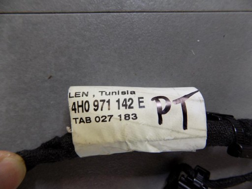 AUDI S8 A8 D4 cablaggio TAPICERK Destro posteriore 4H0971142E