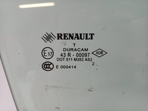window door right front sedan 5D Renault Fluence and (2009- )