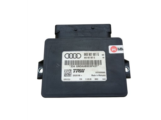 Module Levier frein stationnement AUDI A4 B8 (2007-2011) 8K0907801G